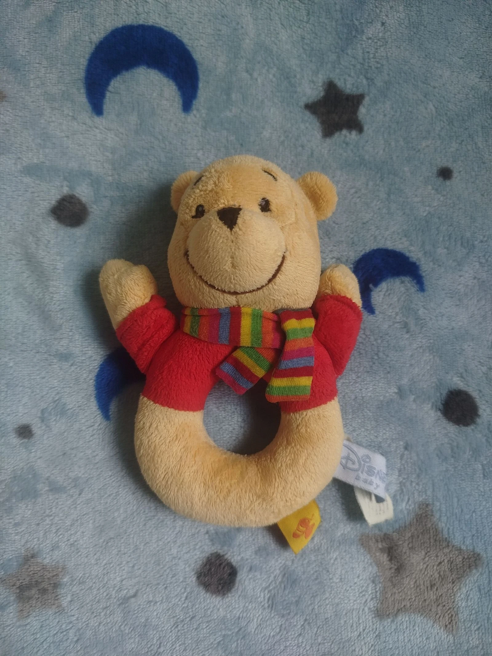Hochet Winnie écharpe